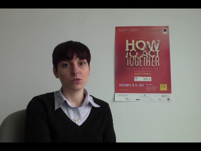 Vídeo relacionado con Judith Butler: Performatividad y vulnerabilidad (Pensadores)