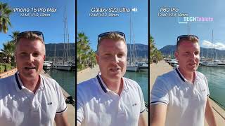 iPhone 15 Pro Vs Galaxy S23 Ultra Vs Huawei P60 Pro Camera Comparison