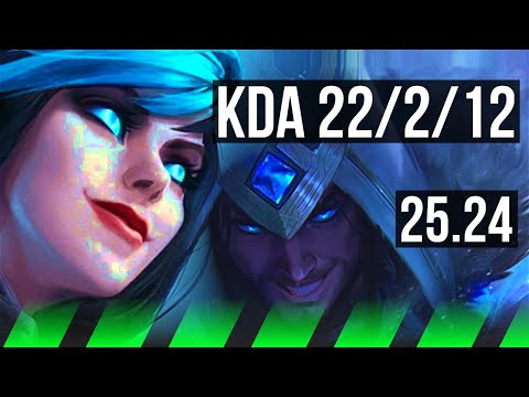 EVELYNN vs SYLAS (JGL) | 22/2/12 | EUW Master | 25.24