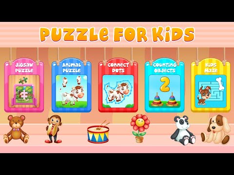 Puzzles for Kids: Mini Puzzles Video