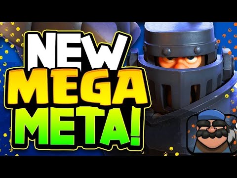 BRAND NEW MEGA KNIGHT DECK DOMINATES!!