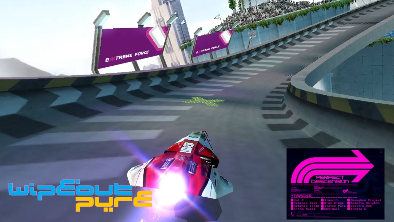 WipEout Portable Collection | WipEout Pure | Perfect Descension