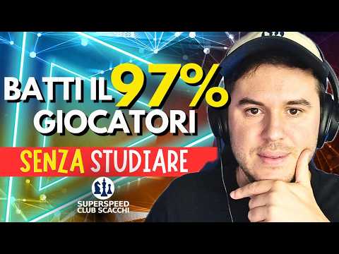 Metodo DEFINITIVO Per Battere il 97% degli Scacchisti (Apertura +Basi +Strategia +Tattica +Trucchi)