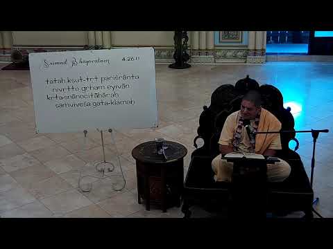 ISKCON SanDiego:SB(4.26.11)Class by HG Balarama Dasa 9/26/2020