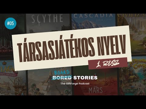 Társasjáték nevek, kifejezések, kategóriák. | Társasjátékos nyelv (1. rész) 🔵 #05