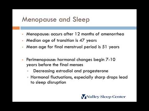 Women & Sleep Basics