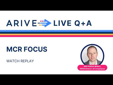 ARIVE Live Q+A: MCR Focus with Nathan Britsch (February 2026)
