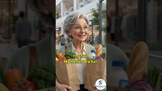 Asking for Help in English | Hold the Door Phrases #learnenglish #shorts