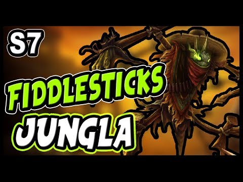 👍 FIDDLESTICKS JUNGLA S7 | Maestrias, Runas y Objetos/Build | Vídeo Gameplay | No Guía