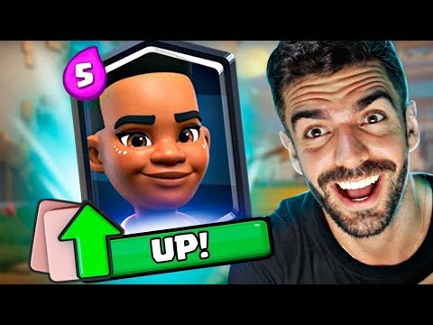 MELHOREI MINHA DOMADORA DE CORDEIROS PARA NIVEL 12 NO CLASH ROYALE!