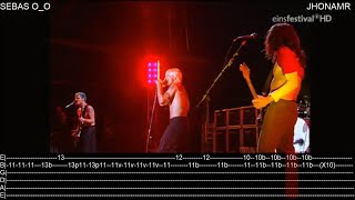 RHCP - Yertle Trilogy, Yertle The Turtle Live Bizarre Festival 1999 - John Frusciante - TABS