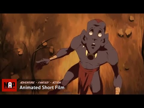 Thrilling 2D Animated Short Adventure Film ** GHURABAA ** by Sam Amanfi