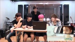 131007 Led apple SADNESS MV reaction by Led apple from Debut 3rd Anniversary APPLE BOX