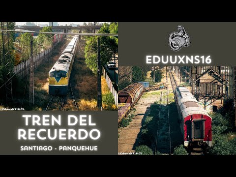 EFE Trenes | Tren del recuerdo a Panquehue pasando por Quilicura.