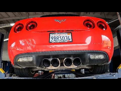 CORSA EXTREMES ON MY C6 CORVETTE