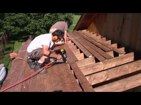 The Woodpecker Ep 198 - A carport for my firewood at the back of the shop part 1