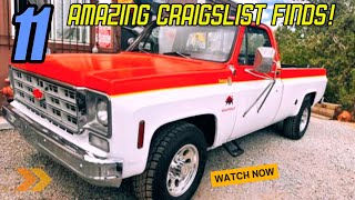 11 Must See Classic Trucks  –  Amazing Craigslist Finds!