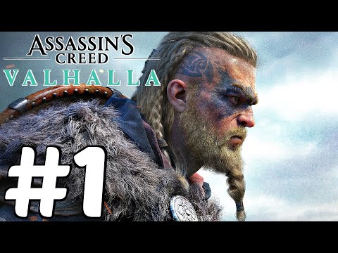 ASSASSIN'S CREED VALHALLA - Gameplay Walkthrough Part 1 - Open-World & Raid Boss Fight (1080p 60fps)
