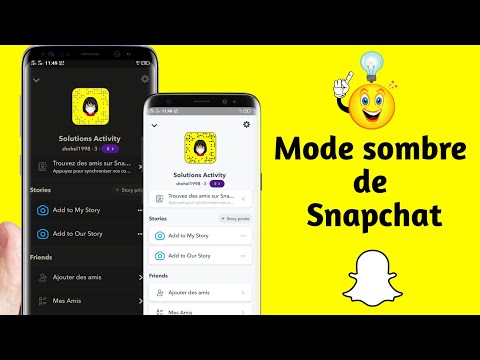 Comment obtenir le mode sombre sur Snapchat (iPhone et Android) | Mode sombre de Snapchat - 2023