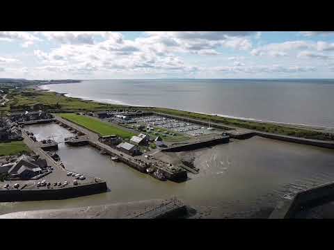 Maryport Harbour By Drone 16th September 2022