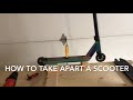 How To Take Apart A Scooter