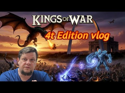 Kings of war 4th Edition vlog | Progress | #manticgames 