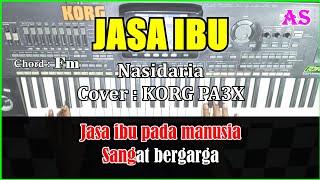 Download lagu JASA IBU - Nasidaria | Karaoke Qasidah ( Cover ) Korg Pa3X mp3