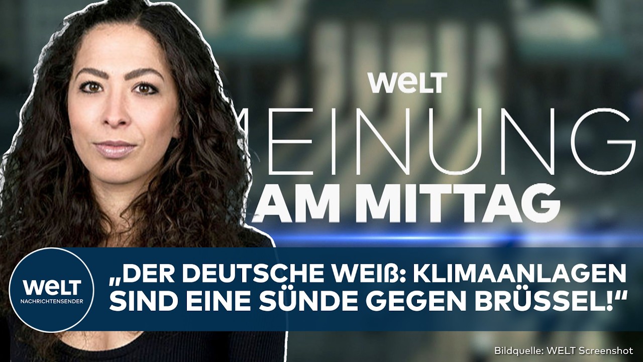 MEINE MEINUNG: Hitzewelle! Verwunderung in den USA! Deutsche lehnen Klimaanlagen ab