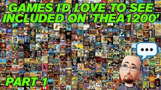 Games I'd Love To See Included On TheA1200 - Part 1