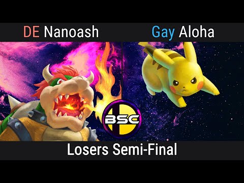 DE | Nanoash (Bowser) VS Aloha (Pikachu) | A.R.CADE Series #28 - Losers Semis