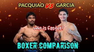 Manny Pacquiao vs Ryan Garcia Side by Side Training | Boxer Comparison