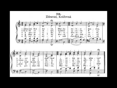 JKS 314a - Zdravas´, Kráľovná (Salve Regina)