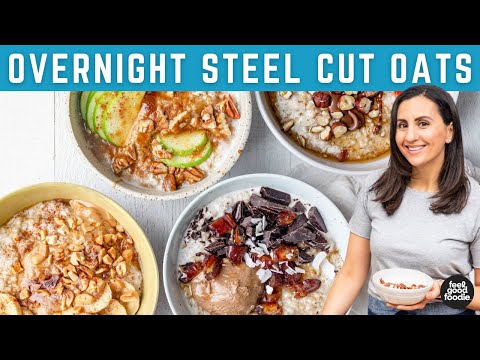 Overnight Steel Cut Oatmeal | Easy Method!
