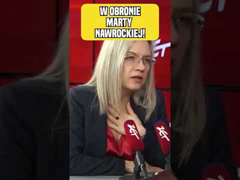 WASSERMAN W PIĘKNYCH SŁOWACH O MARCIE NAWROCKIEJ!