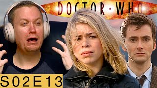 Goodbye Rose 😭 Doctor Who 2x13 Reaction!! Doomsday