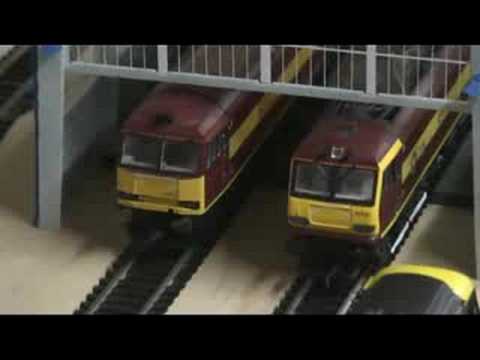 Early days of the model railway