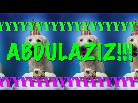 HAPPY BIRTHDAY ABDULAZIZ! - EPIC Happy Birthday Song