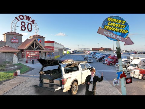 Camping 24 Hours at the Worlds Largest Truckstop