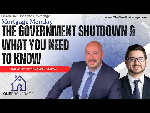 Mortgage Monday | The Government Shutdown and What You Should Know | Episode 87