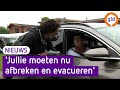 Campinggasten moeten inpakken en wegwezen door hoogwater