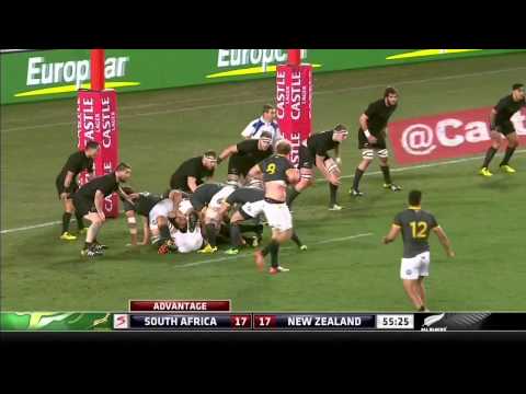 Potential Penalty Try - SA v NZ - Rugby Championship 2015