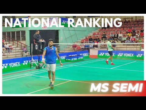 MITHUN MANJUNATH VS ABHISHEK SAINI: YONEX SUNRISE ALL INDIA SENIOR RANKING 2022
