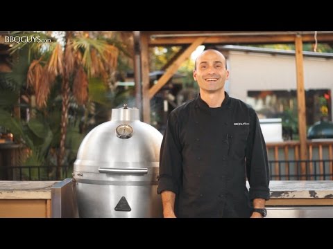 Blaze Cast Aluminum Kamado Charcoal Grill Review | BBQGuys.com Video