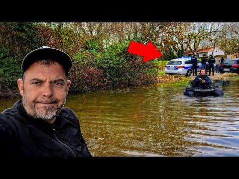 On Pêche en Rivière en CRUE mais on vas devoir appeler la POLICE ?