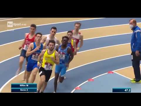 800 metri uomini Ancona 2022 | Campionati Italiani Assoluti indoor