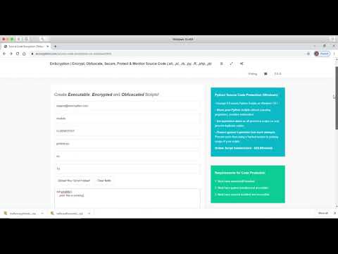 Python Source Code Protection Windows Os Encrypt Script With Multiple Modules