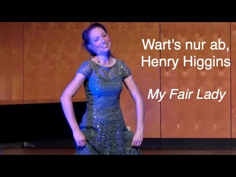 Kristin Wöckel - Wart's nur ab, Henry Higgins (My Fair Lady) Rolle / Rôle: Eliza Doolittle