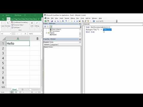How to Reference a Cell in Excel VBA