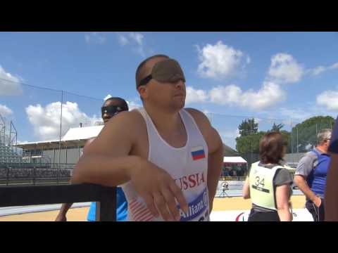 Men's discus throw F11 | final | 2016 IPC Athletics European Championships Grosseto