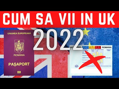 De Ce Acte ai Nevoie Ca sa Vii în UK in 2022. Cel Mai Bun VIDEO!